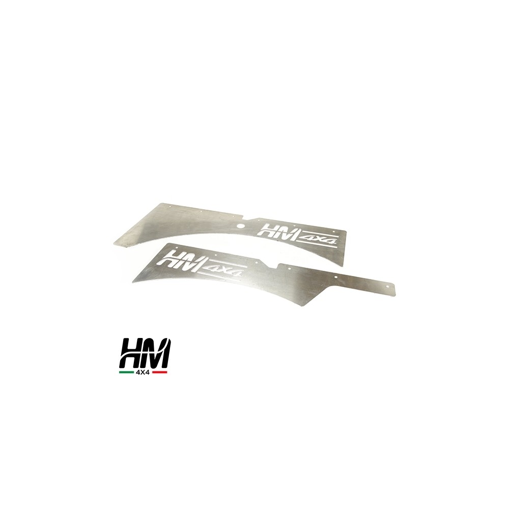 PAIRE DE PANNEAUX ARRIÈRE EN ALUMINIUM POUR SUZUKI SAMURAI ET SJ