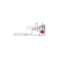 JOINT HOMOCINETIQUE / TETE DE CARDAN