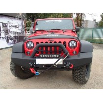 PARE-CHOCS AVANT AVEC BULLBAR JEEP WRANGLER JK