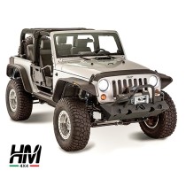 JEU D'ÉVASEMENTS D'AILES DE STYLE PLAT BUSHWACKER JEEP WRANGLER JK 2 PORTES