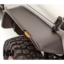 JEU D'ÉVASEMENTS D'AILES DE STYLE PLAT BUSHWACKER JEEP WRANGLER JK 2 PORTES