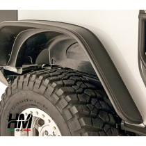JEU D'ÉVASEMENTS D'AILES DE STYLE PLAT BUSHWACKER JEEP WRANGLER JK 2 PORTES