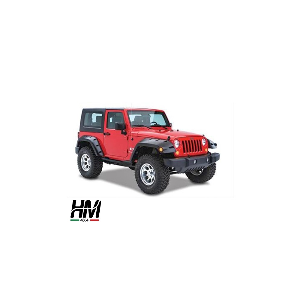 ÉLARGISSEURS D'AILES AVANT BUSHWACKER MAX POCKET STYLE 2PC JEEP WRANGLER JK