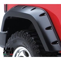 ÉLARGISSEURS D'AILES ARRIÈRE BUSHWACKER MAX POCKET STYLE 2PC JEEP WRANGLER JK