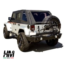 PARE-CHOCS DE RÉCUPÉRATION ARRIÈRE AVEC SUPPORT DE PNEU PIVOTANT JEEP WRANGLER JK