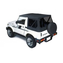 BACHE SOFT TOP  SUZUKI SAMURAI NOIRE VITRES TEINTEES