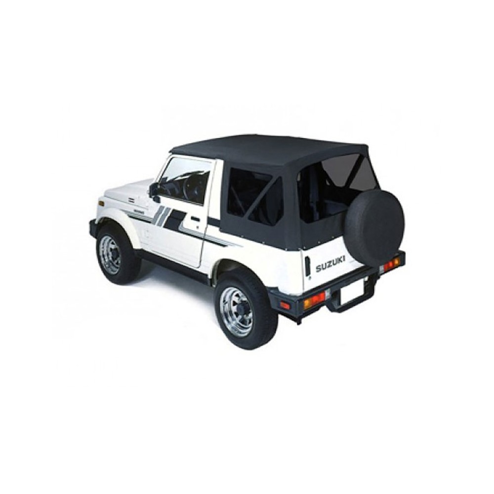 BACHE SOFT TOP  SUZUKI SAMURAI NOIRE VITRES TEINTEES