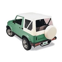 BACHE SOFT TOP SUZUKI SAMURAI BLANCHE
