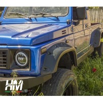 GARDE-BOUE ALLONGÉS POUR SUZUKI SAMURAI ET SJ COMPLETS AVEC ÉCROUS ET BOULONS