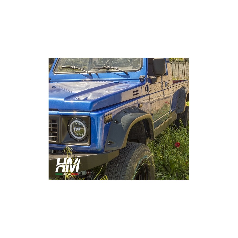 GARDE-BOUE ALLONGÉS POUR SUZUKI SAMURAI ET SJ COMPLETS AVEC ÉCROUS ET BOULONS