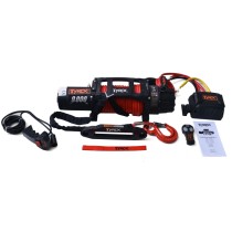 TYREX WINCH 9000LB MOTEUR CÂBLE SYNTHÉTIQUE HAUTE VITESSE SÉRIE NOIRE