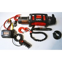 TYREX TREUIL 10000LB MOTEUR HAUTE VITESSE SERIE NOIRE CORDE SYNTHETIQUE