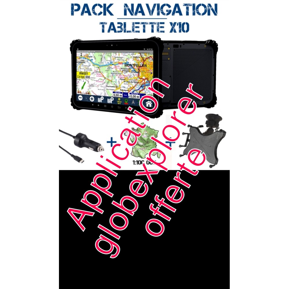 GlobeXplorer X10 Pack Navigation