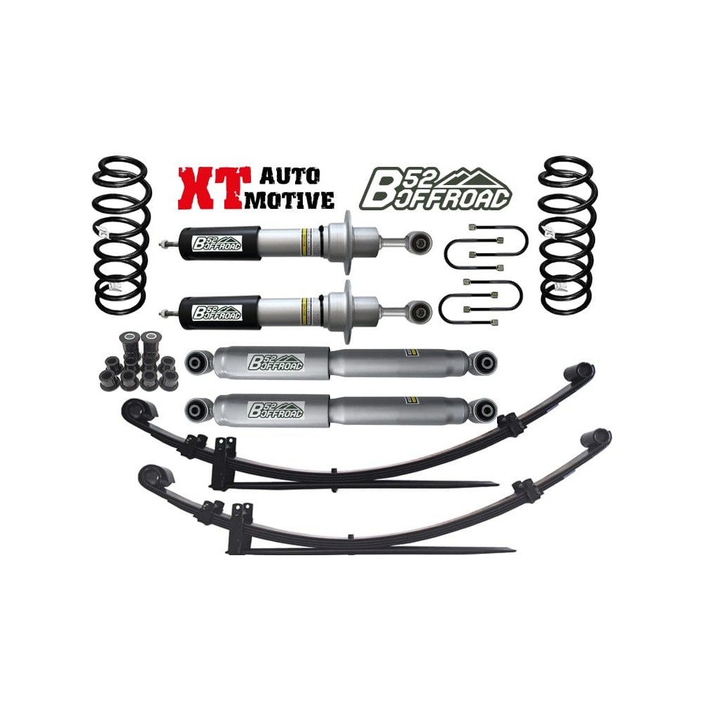Kit de Réhausse +5 cm B52 Offroad pour Nissan Navara D40 : Hauteur et Performance en Tout-Terrain