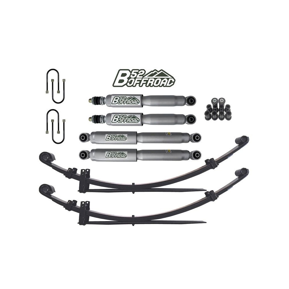 Kit de Réhausse B52 Offroad +5 cm pour Nissan Pick-Up D21 : Élévation et Robustesse pour le Tout-Terrain Kit de Réhausse B52 Offroad +5 cm pour Nissan Pick-Up D21 : Élévation et Robustesse pour le Tout-Terrain
