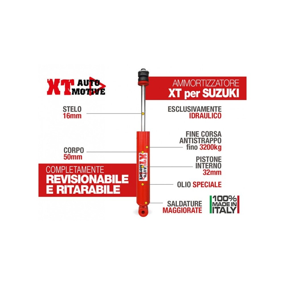 AMORTISSEUR AVANT XT AUTOMOTIVE POUR SUZUKI JIMNY AMORTISSEUR AVANT XT AUTOMOTIVE POUR SUZUKI JIMNY