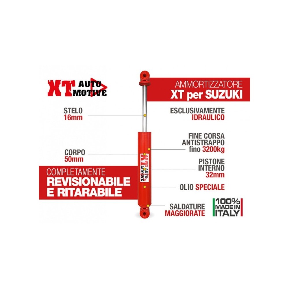AMORTISSEUR ARRIERE XT AUTOMOTIVE POUR SUZUKI JIMNY