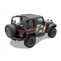 BIKINI TOP HEADER STYLE- JEEP WRANGLER JK 2 PORTES 2007/2009