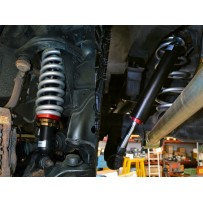 KIT rehausse + 4 CM CHARGE MOYENNE pour TOYOTA KZJ 90/95