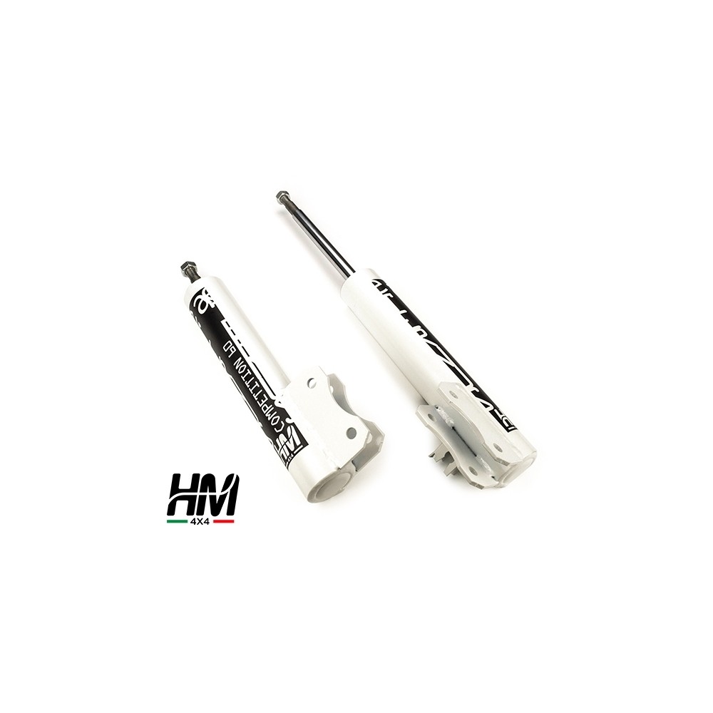 Amortisseurs avant +4 cm avec carrosshe corrigé Suzuki Grand Vitara jusqu'en 2005 Amortisseurs avant +4 cm avec carrosshe corrigé Suzuki Grand Vitara jusqu'en 2005