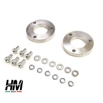 Paire d'épaisseurs d'absorbeur avant +4 cm Mitsubishi L200 à partir de 2006