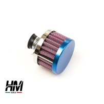 Bue Anodisé Filtre de reniflard de 50 mm de diamètre