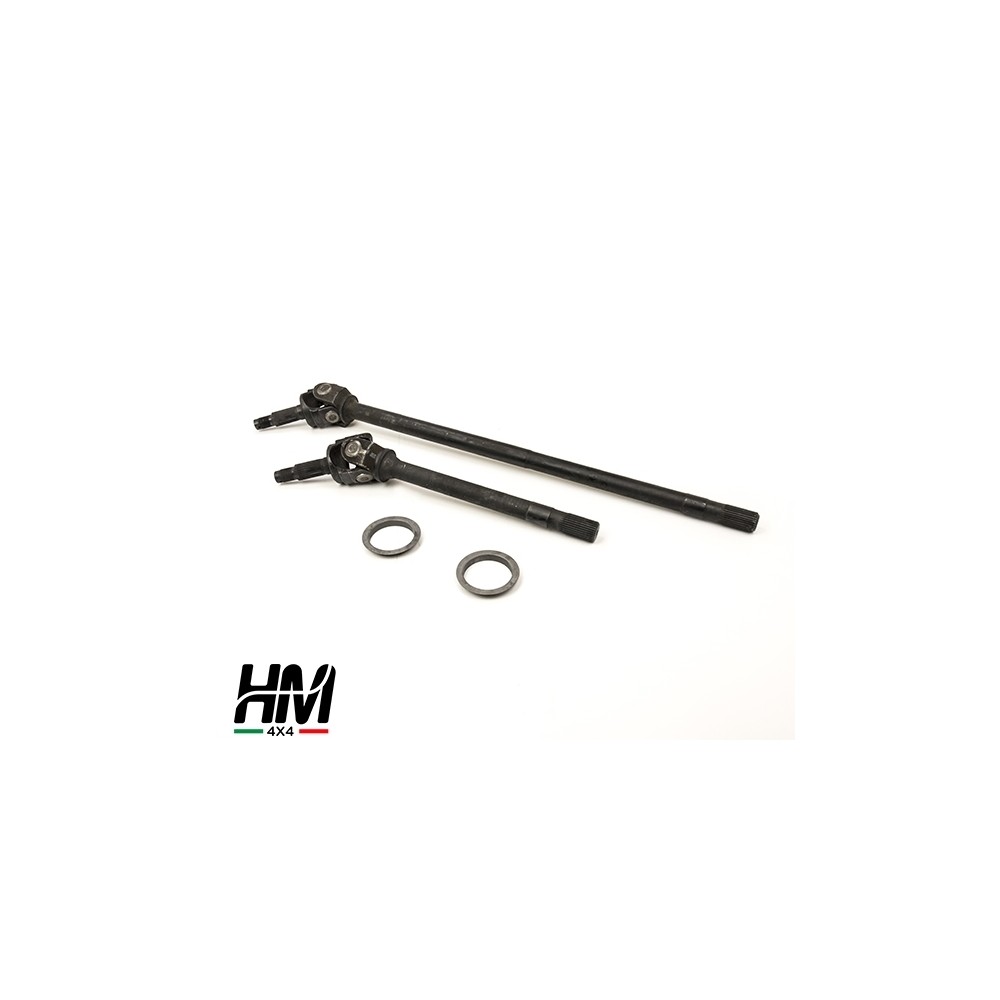 Arbres d'essieu avant renforcés Jeep Wrangler TJ Rubicon Dana 44