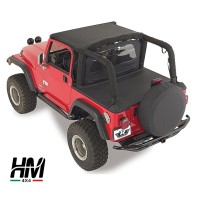 California Brief Soft Top Jeep Wrangler TJ