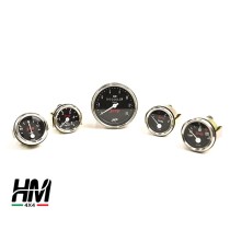 Jeep Willys Meter Set noir