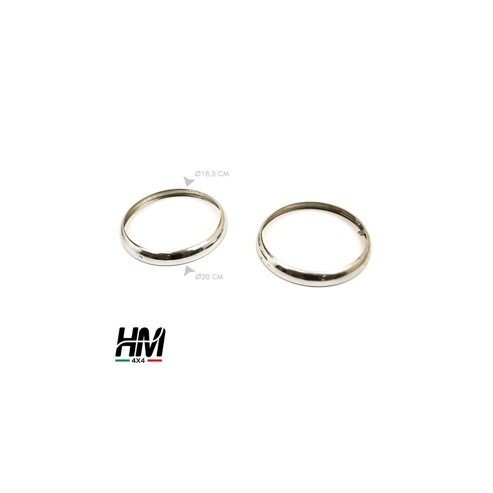 Jeep Willys Headlight Retenue extérieure RIM Jeep Willys Headlight Retenue extérieure RIM