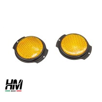 Jeep Willys Yellow Reflector Noir