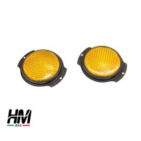 Jeep Willys Yellow Reflector Noir