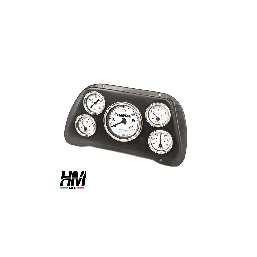 Tableau de tableau de bord du cluster d'instruments Jeep Willys Tableau de tableau de bord du cluster d'instruments Jeep Willys