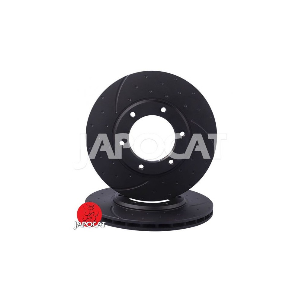 DISQUE DE FREIN AVANT RAINURÉ/POINTÉ RDA POUR NISSAN PATROL GR Y60 (LA PAIRE) DISQUE DE FREIN AVANT RAINURÉ/POINTÉ RDA POUR NISSAN PATROL GR Y60 (LA PAIRE)
