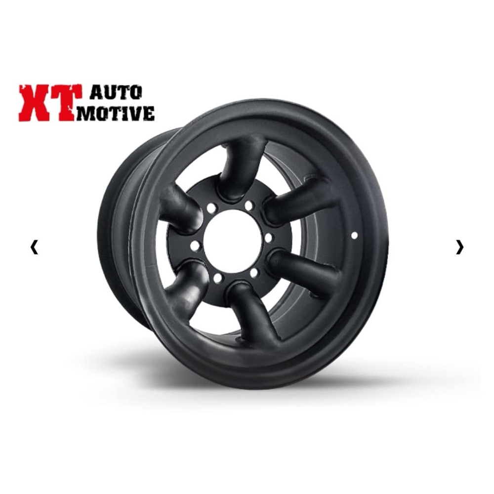 JANTE 8x15 ET -35 TRACROCK NOIR 6X139.7