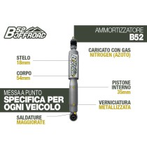 AMORTISSEUR AVANT +5CM B52 OFFROAD POUR NISSAN PICK UP D21