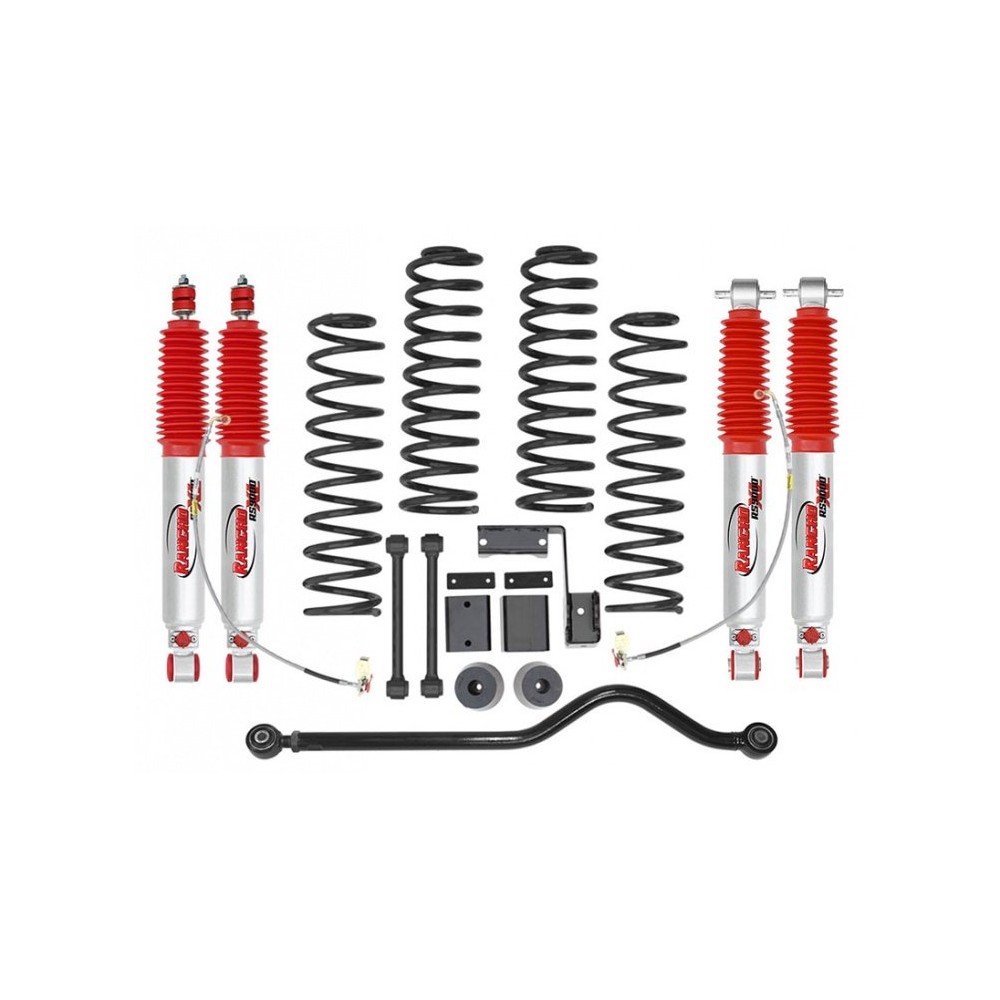 KIT RÉHAUSSE + 7.5cm (3 ") RUNCH POUR JEEP WRANGLER JK