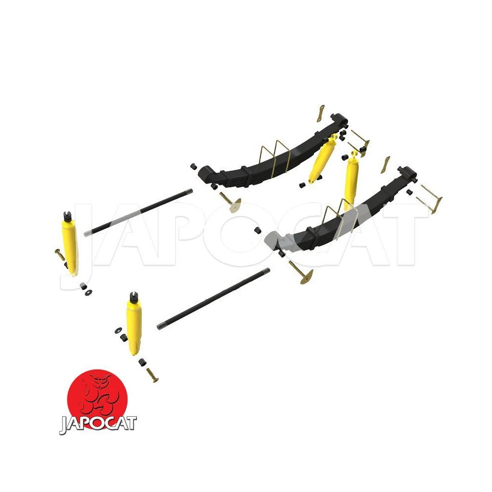 KIT SUSPENSION COMPLET TERRAIN TAMER Réhausse de 50mm KIT SUSPENSION COMPLET TERRAIN TAMER Réhausse de 50mm