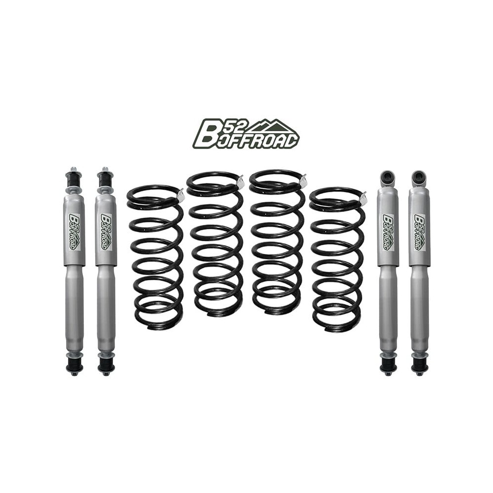 KIT DE REHAUSSE LAND ROVER DEFENDER 90 / B52 OFFROAD +4/5 CM KIT DE REHAUSSE LAND ROVER DEFENDER 90 / B52 OFFROAD +4/5 CM