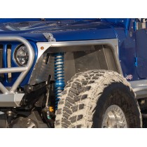 Élargisseurs d'ailes avant aluminium 4" High Fender Jeep Wrangler TJ 96-06
