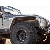 Élargisseurs d'ailes avant aluminium 4" High Fender Jeep Wrangler TJ 96-06