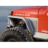Elargisseurs d'ailes avant ALU 4" Tube Fender Jeep Wrangler TJ 96-06