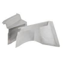 Aile intérieure aluminium avant gauche et droite Jeep Wrangler TJ 97-06