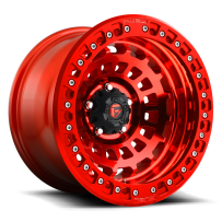 ZÉPHYR BEADLOCK 17x9 ET-15   5x127 couleur CANDY RED