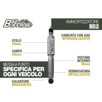 AMORTISSEUR AVANT B52 OFFROAD POUR DAIHATSU FEROZA F300 ET F310