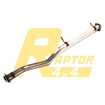 REMPLACEMENT TUYAU SILENCIEUX LAND ROVER DEFENDER 90 300 TDI EARLY STYLE acier galvanisé