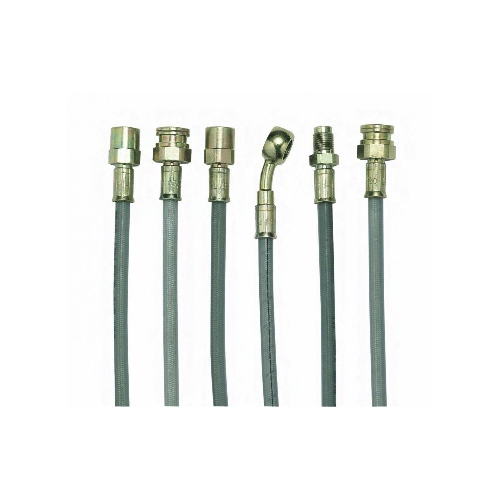 FLEXIBLES DE FREIN AVIATION +10 CM POUR PATROL GR Y60