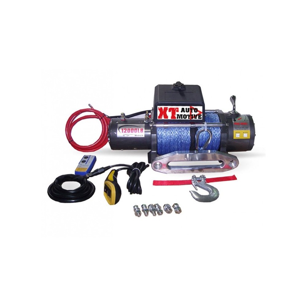 TREUIL XT 12000 12V SYNTHETIQUE DYNEEMA