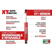 AMORTISSEUR ARRIÈRE +6/10CM XT AUTOMOTIVE POUR TOYOTA LJ-KZJ 70/73 FEUX CARRÉS