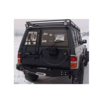 PARE-CHOCS ARRIERE AVEC PLAQUE TREUIL NISSAN PATROL Y60